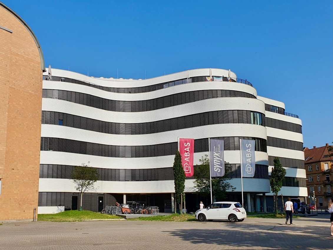 The GartenCarée building in Karlsruhe, the SyMa reference site